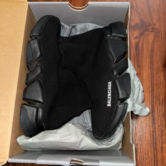 Balenciaga Shoes - Balenciaga Speed Trainer Knit Sock Sneakers